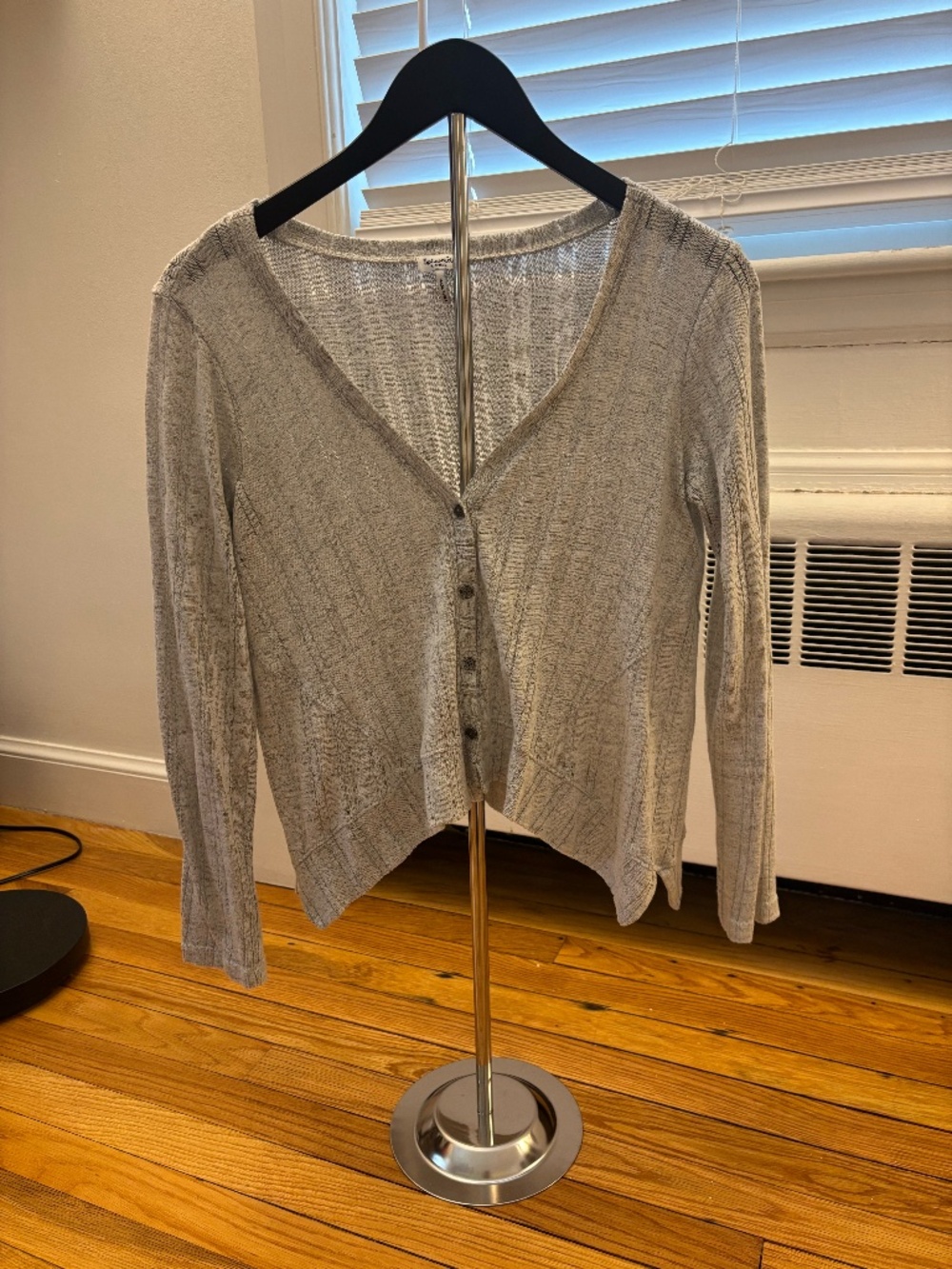 Like New Women's Grey Splendid Cardigan Top Size XS